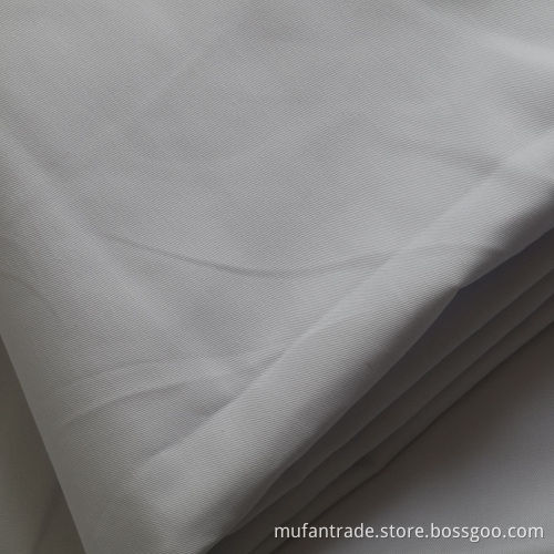 Workwear White Fabric T/C Twill